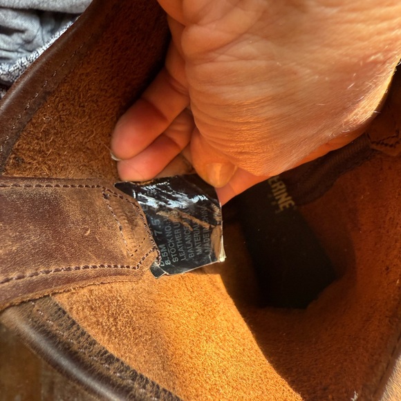 Wolverine Tan Leather Work Boots - Picture 4 of 4